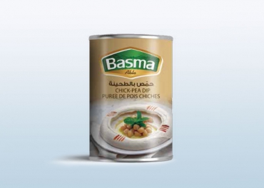 حمص بالطحينة