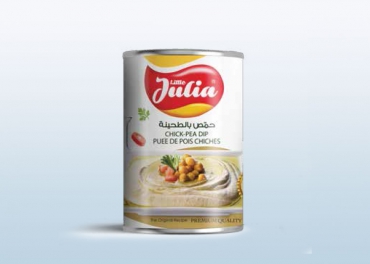 حمص بالطحينة